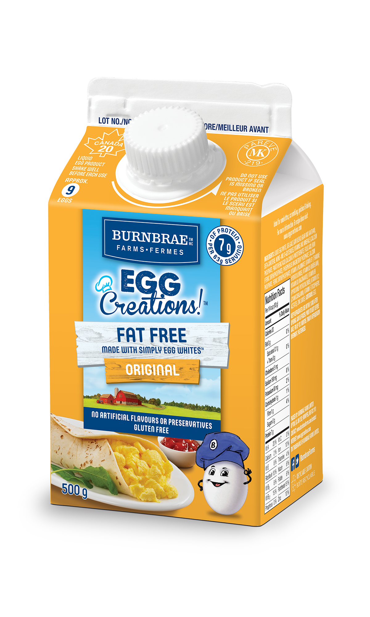 Egg Creations Fat Free Original