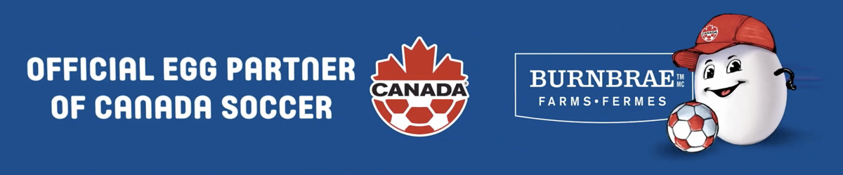 Official Egg Partner of Canada Soccer